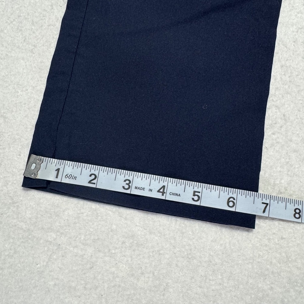 Counterparts Womens Navy Blue Pull On Dress Pants Straight Leg Size 12 - Picture 7 of 10